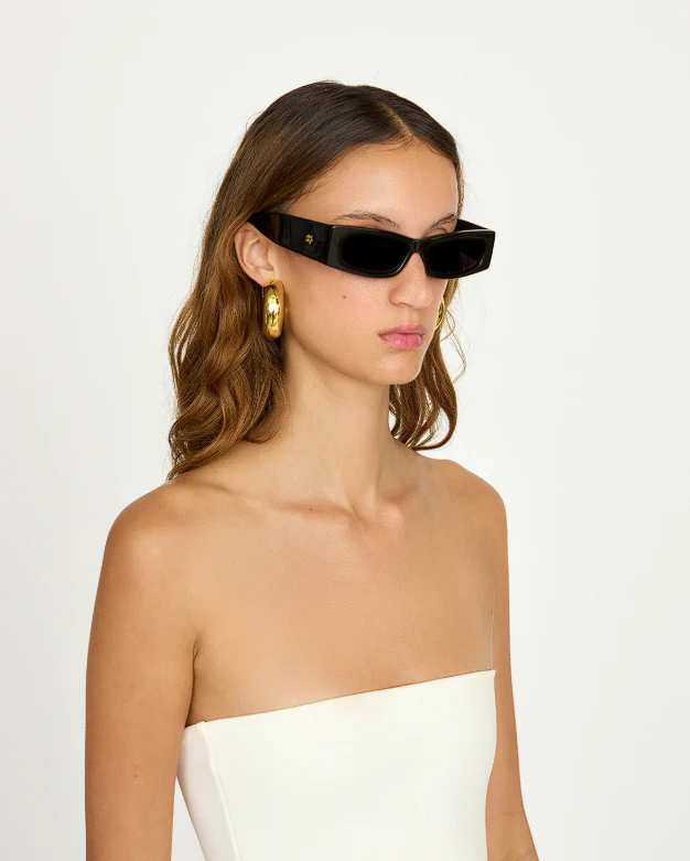 Jumbo Devon Hoop Earrings - Image 4
