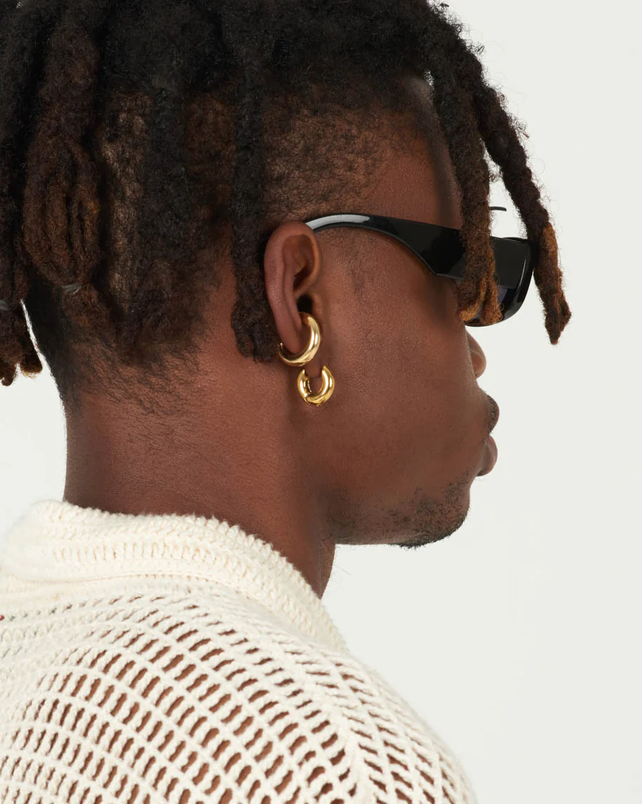 Mini Devon Hoop Earrings - Image 4