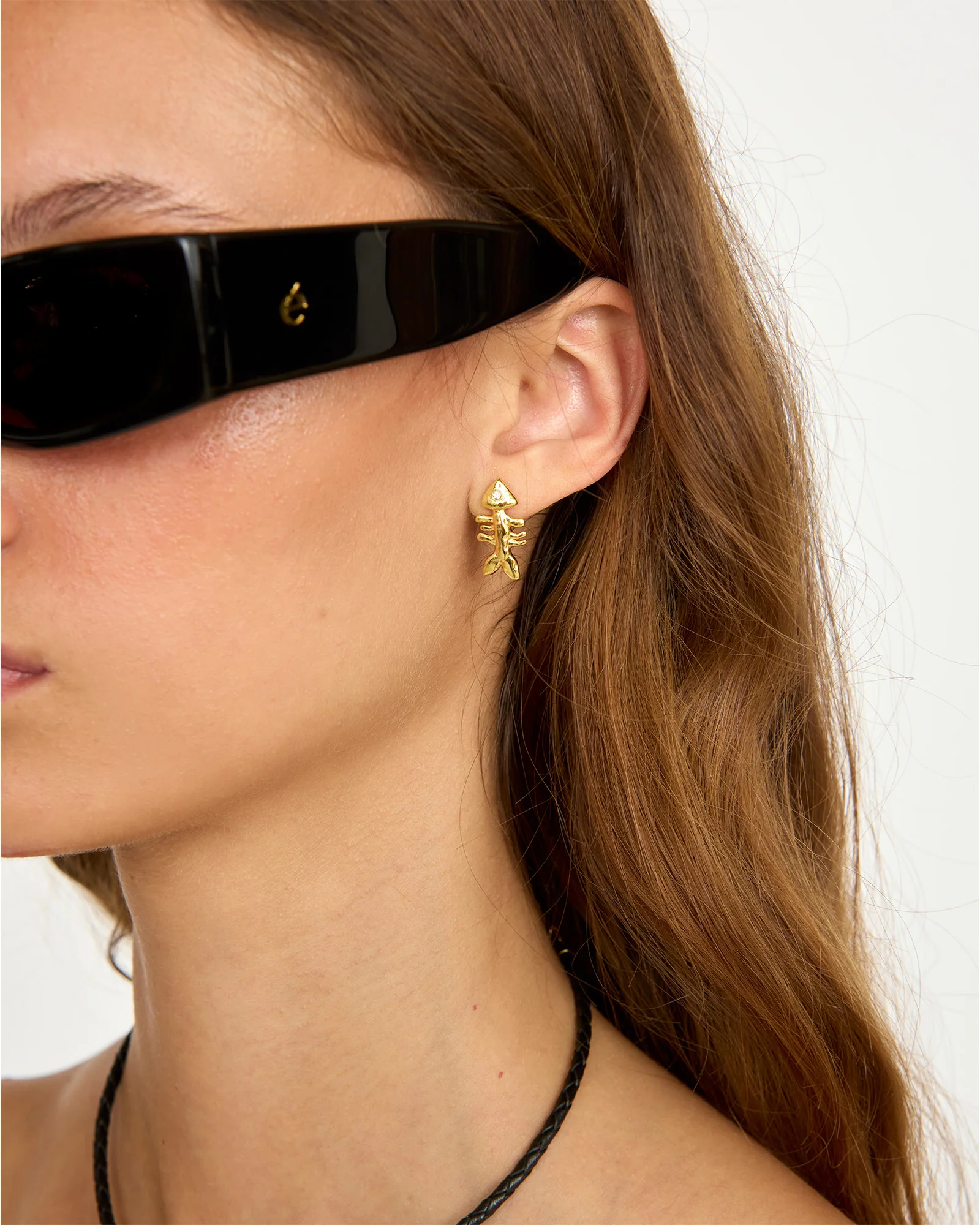 Sardine and Fishbone Earrings - Image 3